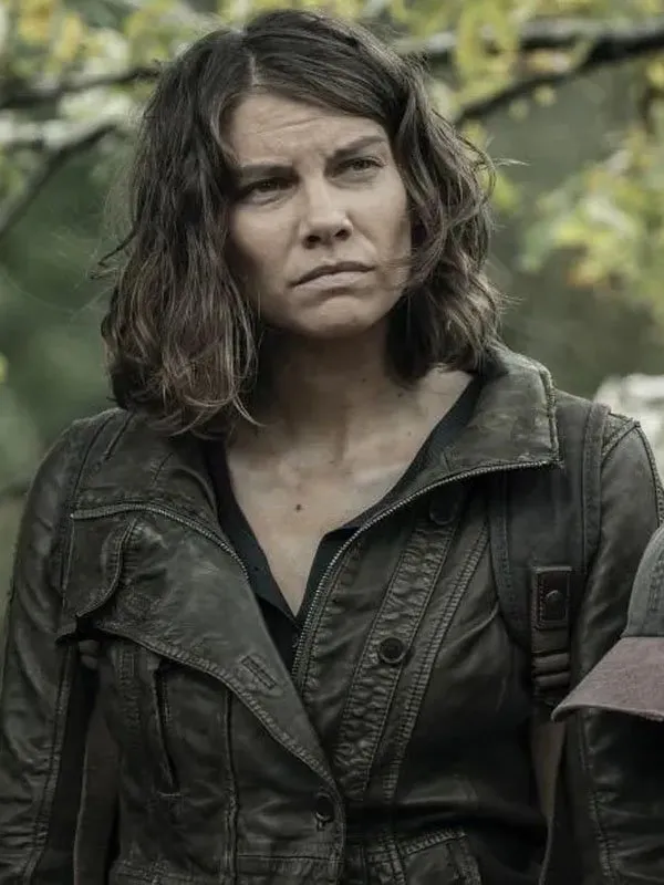 The Walking Dead Dead City Black Leather Jacket