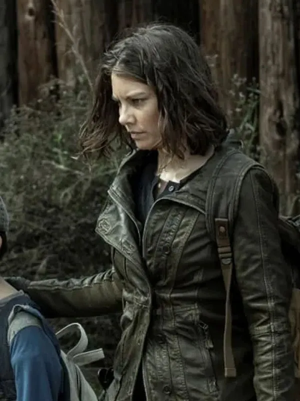 The Walking Dead Dead City Black Leather Jacket