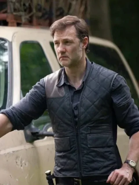 The Walking Dead Governor Quilted Vest