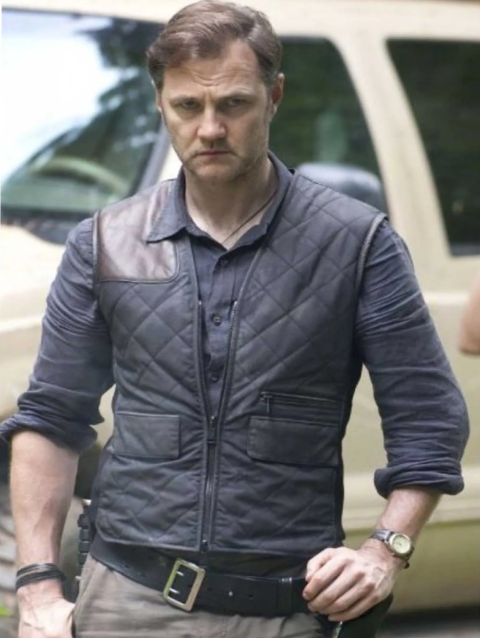 The Walking Dead Governor Quilted Vest