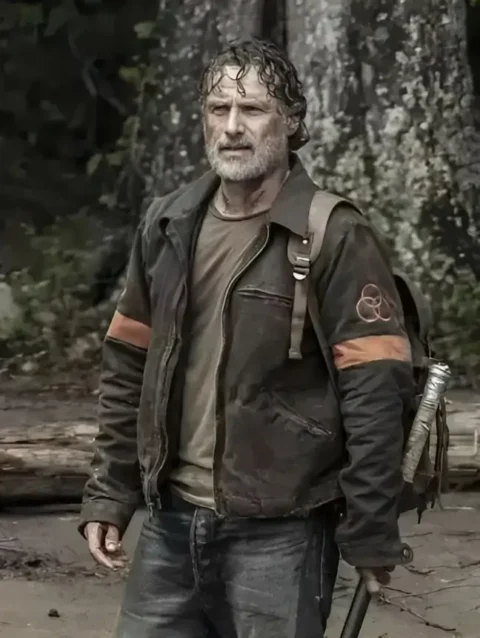 The Walking Dead S10 Ending Rick Grimes Leather Jacket