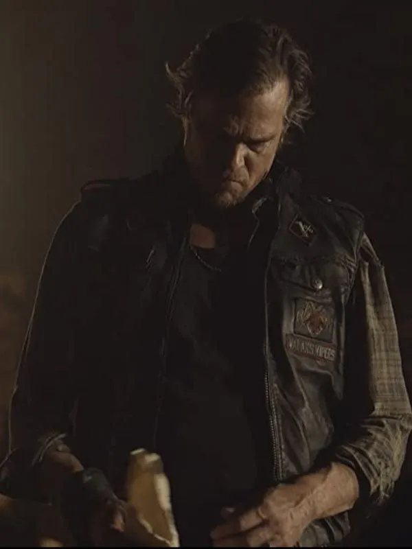 The Walking Dead Season 10 Rodney Rowland Baxter Black Vest