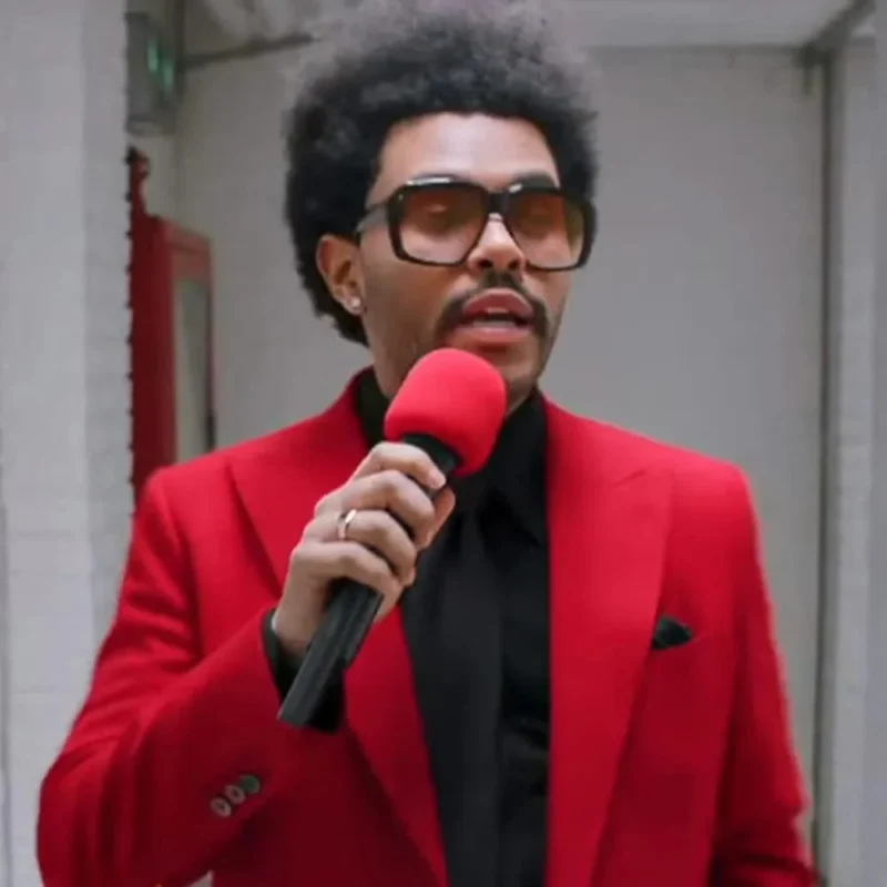 The Weeknd Red Suit - Image 3