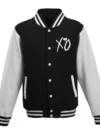 The Weeknd Xo Jackets Black & White Varsity Jacket