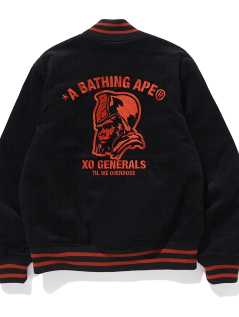 The Weeknd Xo Jackets Black Wool Varsity Jacket