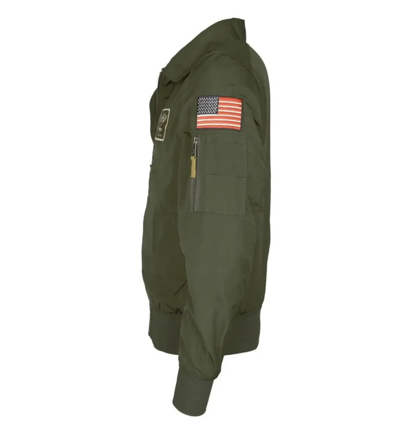 Top Gun Bomber Aviator Jacket - Image 4