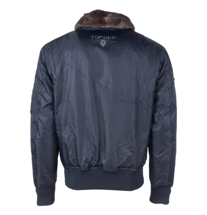 Top Gun Bomber Shearling Machine Jacket - Image 2
