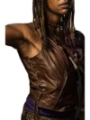 Women’s The Walking Dead Michonne Leather Vest