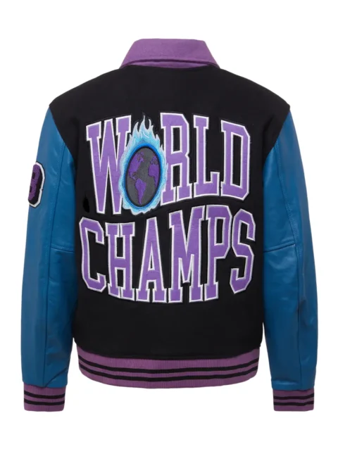 World Champs Homme+Femme Multi Colored Varsity Jacket