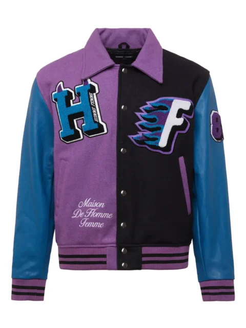 World Champs Homme+Femme Multi Colored Varsity Jacket