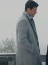 Austin Stowell The Hating Game Grey Coat