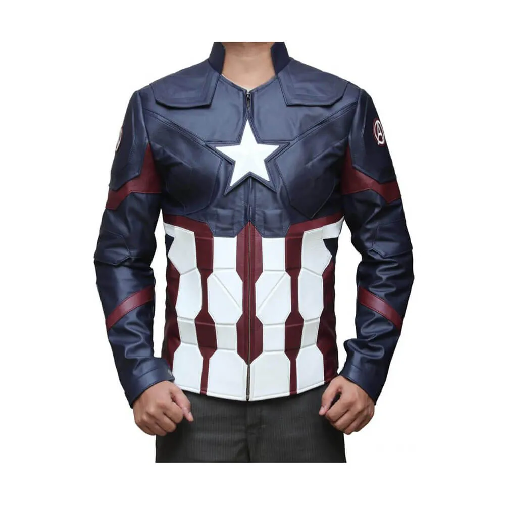 Avengers Age of Ultron Captain America Jacket