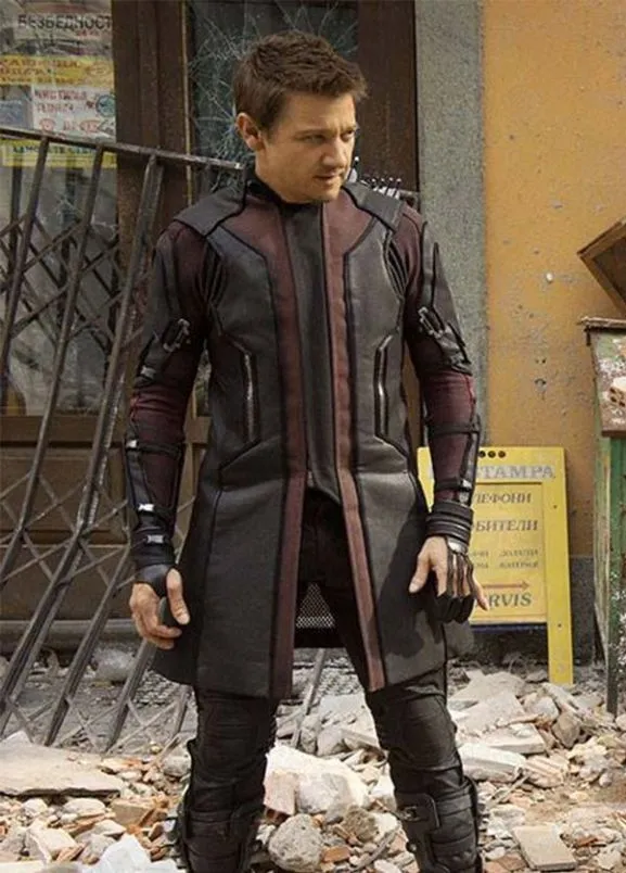 Avengers Age of Ultron Hawkeye Jeremy Renner Coat