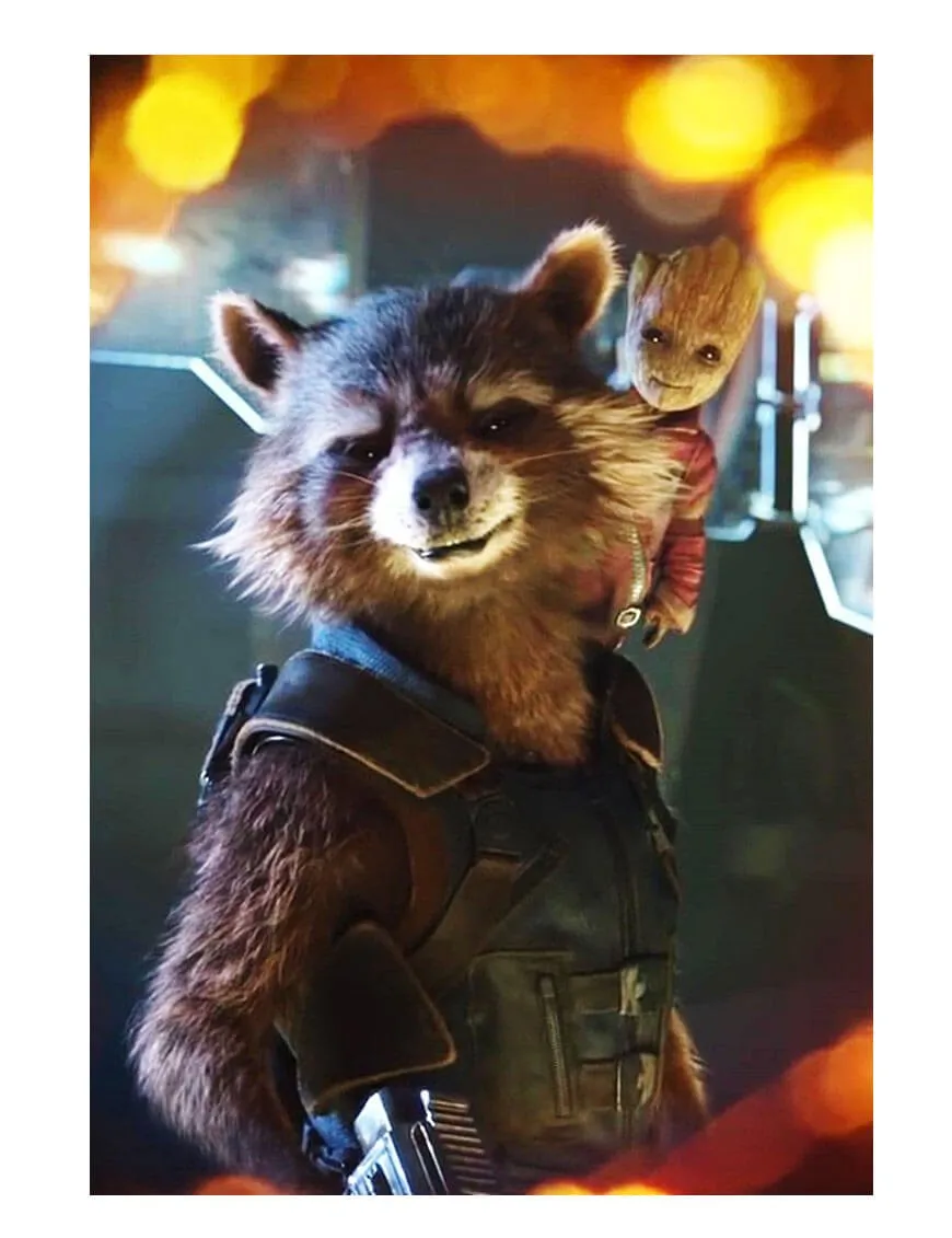 Avengers Endgame Rocket Raccoon Vest