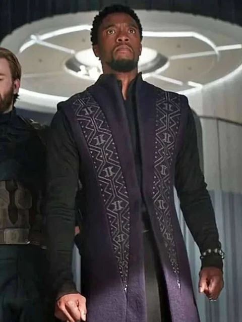 Avengers Infinity War Black Panther Tchalla Coat