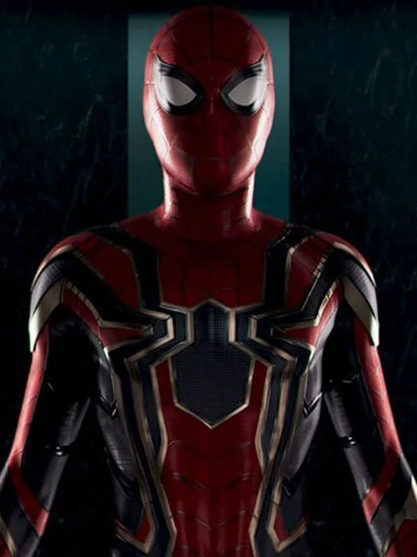 Avengers Infinity War Spiderman Leather Jacket