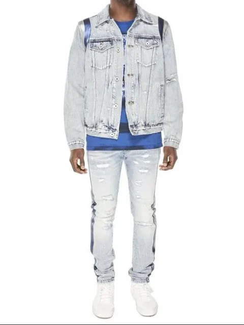 Cult of Individuality Saints N Sinners Denim Jacket