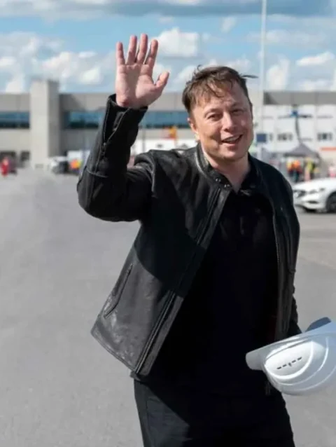 Elon Musk Tesla Event Leather Jacket