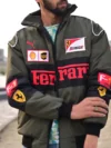 Embroidered Green Ferrari Jacket