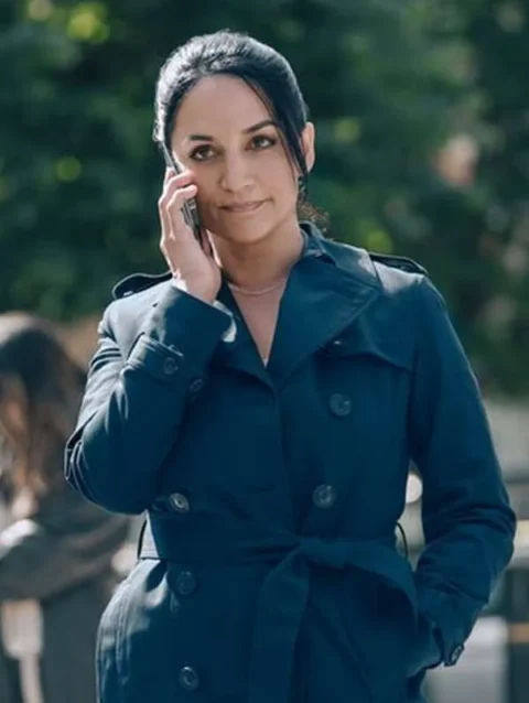 Hijack 2023 Zahra Gahfoor Black Trench Coat