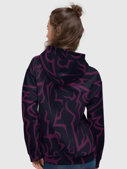 KPop Demon Hunters Saja Boys Demon Patterns Hoodie