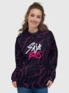 KPop Demon Hunters Saja Boys Demon Patterns Hoodie
