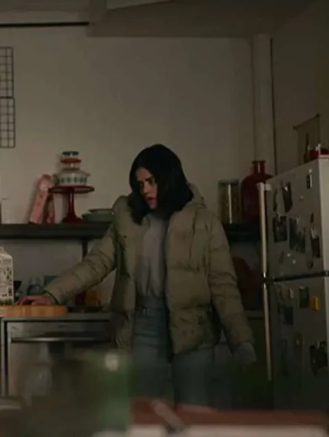 Lucy Hale The Hating Game Puffer Jacket
