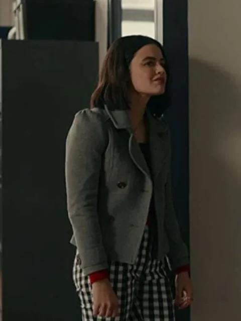 Lucy Hale The Heating Game Wool Jacket