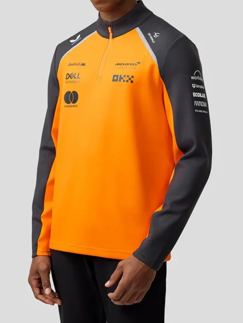 McLaren Formula 1 Team Quarter Zip Top