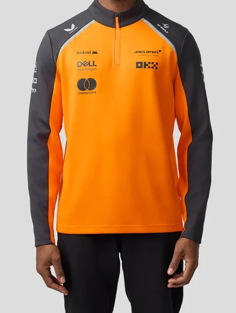 McLaren Formula 1 Team Quarter Zip Top