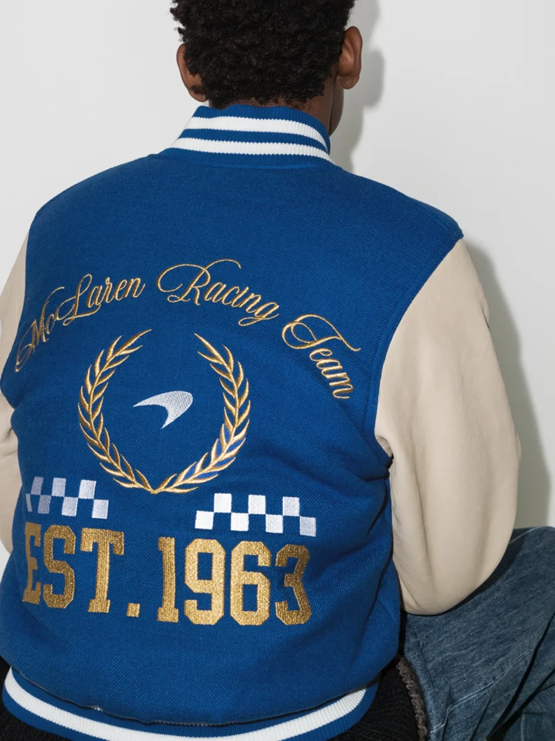 McLaren X Varsity Bomber Jacket