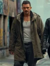Orlando Bloom Deep Cover Green Coat