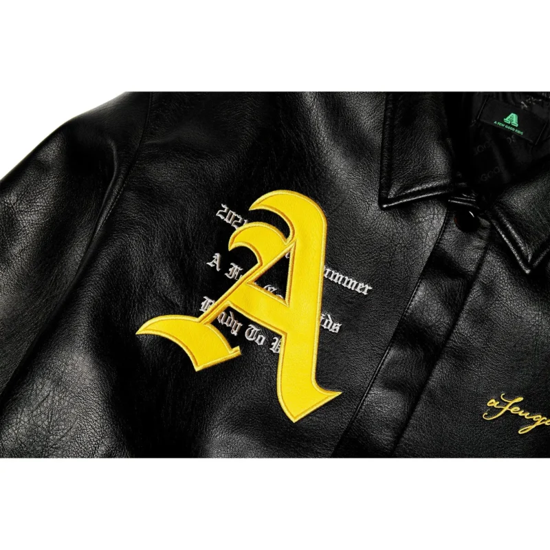 Racing Ferrari Leather Jacket