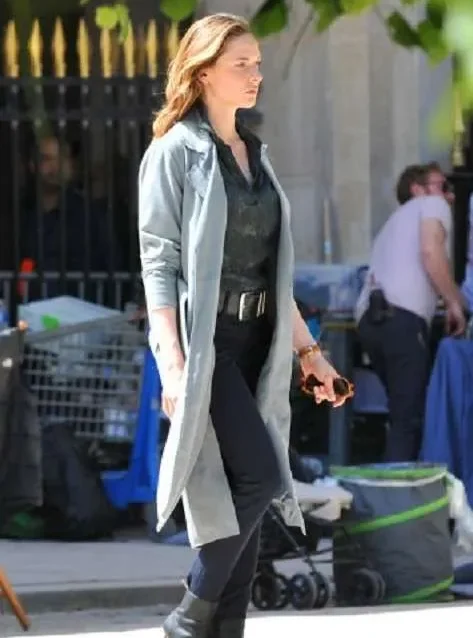 Rebecca Ferguson Mission Impossible 6 Gray Trench Coat
