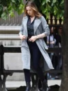 Rebecca Ferguson Mission Impossible 6 Gray Trench Coat