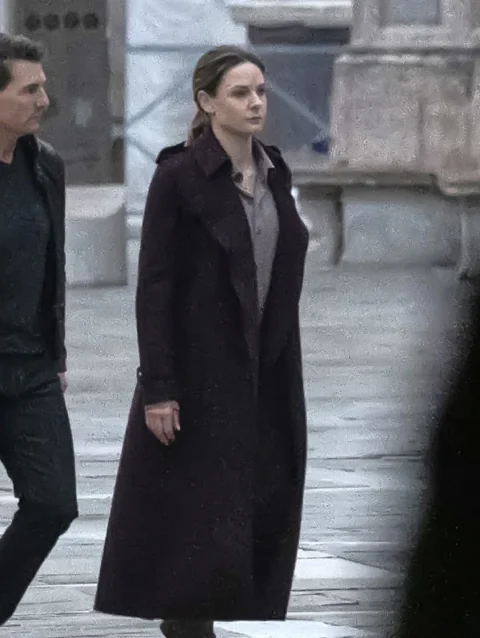 Rebecca Ferguson Mission Impossible 7 Wool Trench Coat