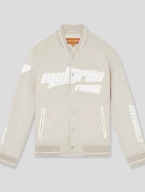 Reiss x McLaren F1 Brushed Bomber Jacket