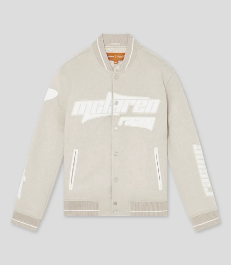 Reiss x McLaren F1 Brushed Bomber Jacket