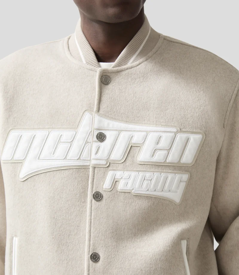 Reiss x McLaren F1 Brushed Bomber Jacket