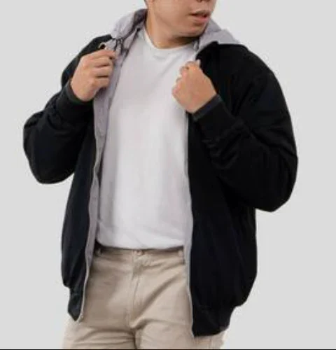 Reversible Hoodie Jacket 2 In 1