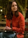 The Life List Sofia Carson Red Jacket