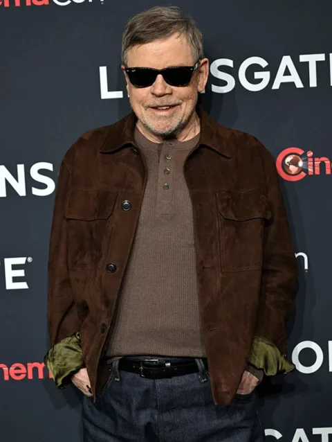 The Major The Long Walk Movie Suede Leather Jacket
