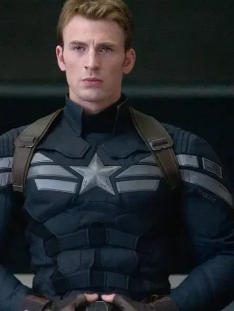 The Winter Soldier Captain America Blue Jacket