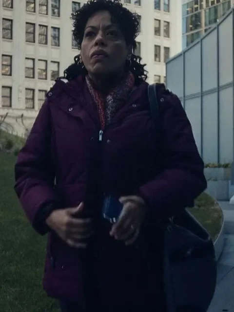 Tina Marrero The Bear S03 Purple Jacket