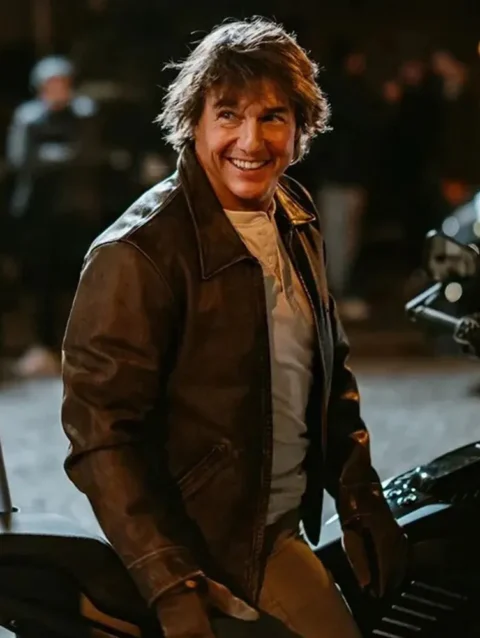 Tom Cruise Mission Impossible The Final Reckoning Leather Jacket