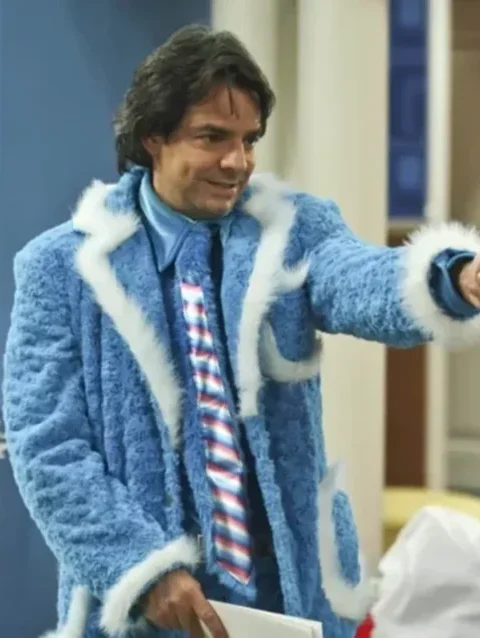 Ludovico P. Luche Baby Blue Fur Coat