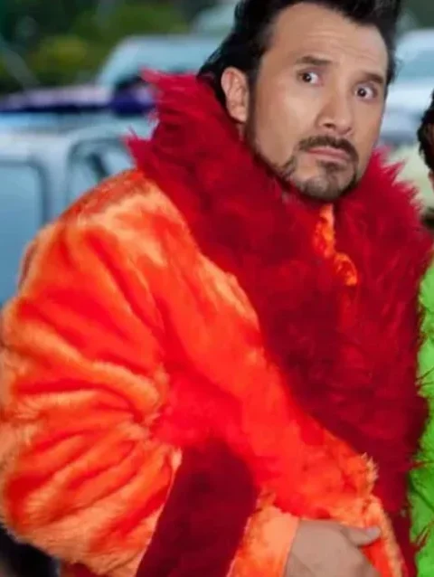 Junior P. Luche Orange Fur Coat