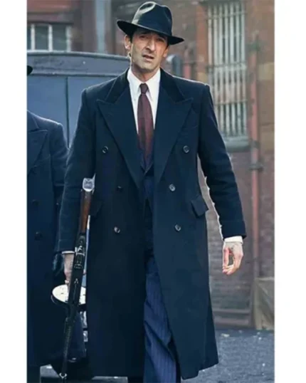 Adrien Brody Peaky Blinders Luca Changretta Coat Black