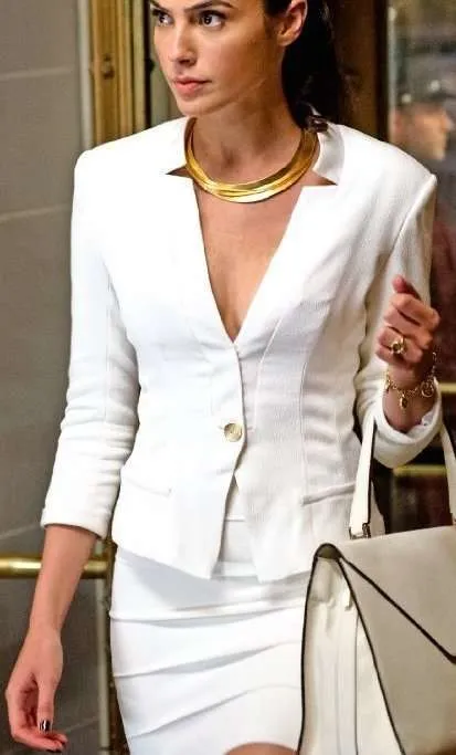 Batman V Superman Wonder White Blazer Woman