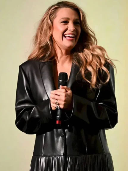 Another Simple Favor Blake Lively Trench Coat
